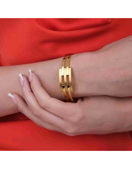 8 Ayar Altın Kaburga Kelepçe