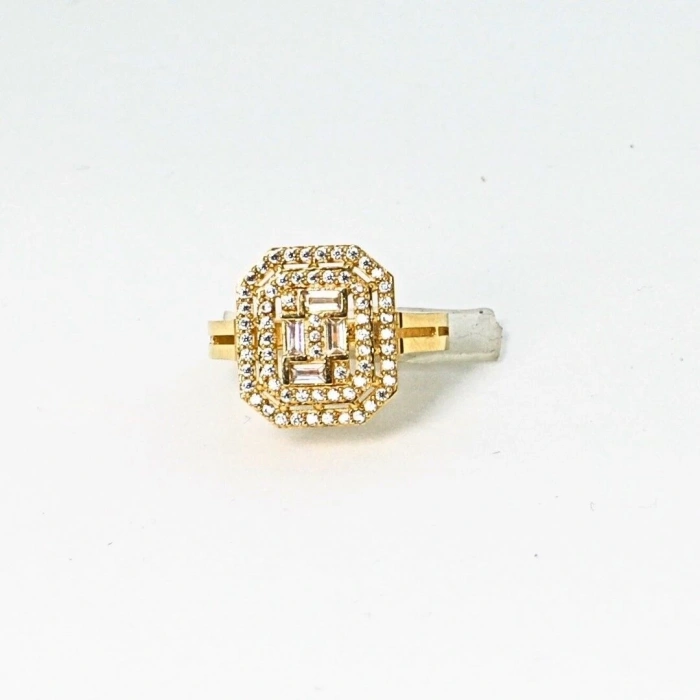 14 Ayar Altın Baget Yüzük