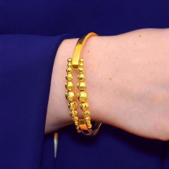 14 Ayar Altın Dorika Kaburga Kelepçe