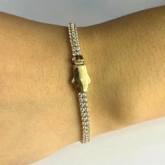 14 Ayar Altın Su Yolu Bileklik