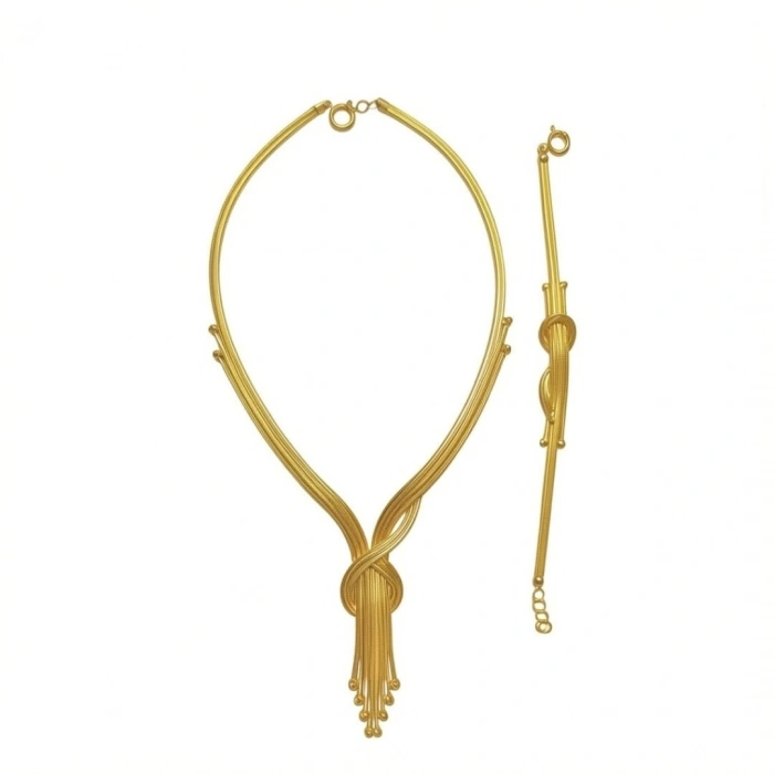 Altın Damla Kalze Set Takımı