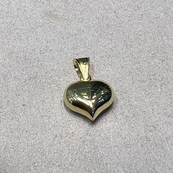 Altın Kalpli Kolye Ucu