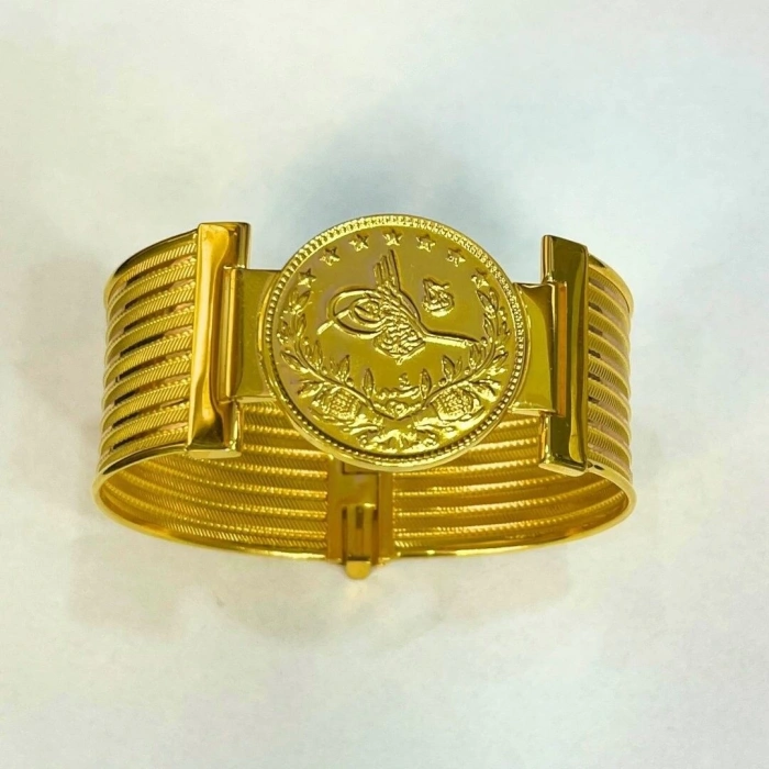 Sarı Altın Reşatlı Kelepçe