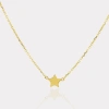 14 Ayar Altın Yıldız Kolye