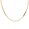 Altın İtalyan Ezme Zincir 3 mm - 55 cm 8 Ayar Altın