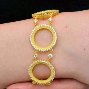 14 Ayar Altın 3 Çeyrekli Bileklik