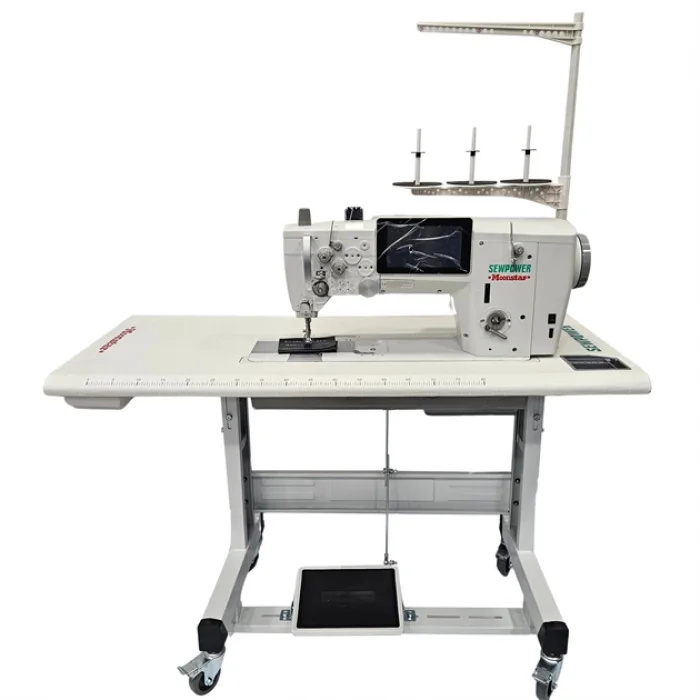 DA 2867 Çift Papuç İnce Baş Deri Dikiş Makinesi / SP-2867