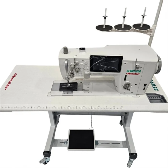 DA 2867 Çift Papuç İnce Baş Deri Dikiş Makinesi / SP-2867