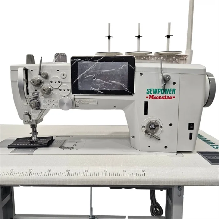 DA 2867 Çift Papuç İnce Baş Deri Dikiş Makinesi / SP-2867