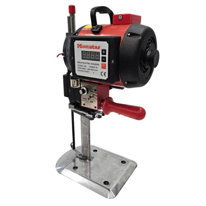 Dik Kumaş Kesim Motoru 1600W 4000 Devir Kırmızı-Siyah Kafa  / PLS-988 8İNÇ