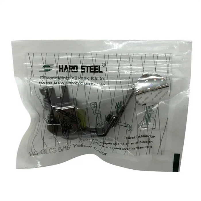 Düz Makine Ekstrafor Sarı Teker Ayak / HS-GL03 5/16