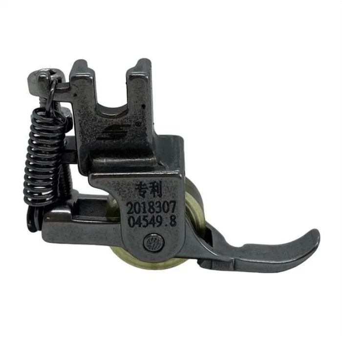 Düz Makine Fermuar Sağ Dışa Bakan Sarı Teker Ayak / HS-GL15