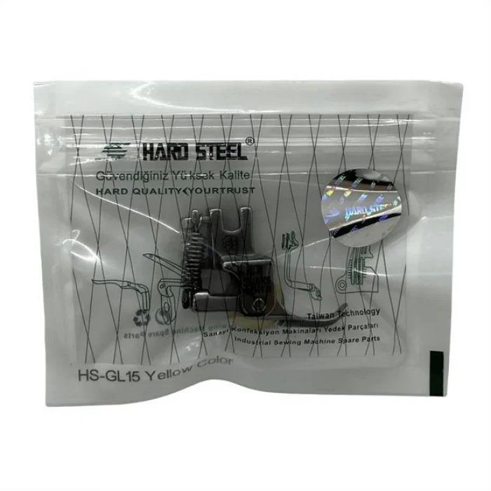 Düz Makine Fermuar Sağ Dışa Bakan Sarı Teker Ayak / HS-GL15