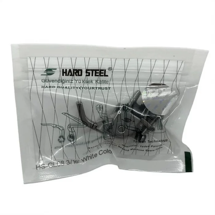 Düz Makine Fitil Beyaz Teker Ayak / HS-GL08 3/16