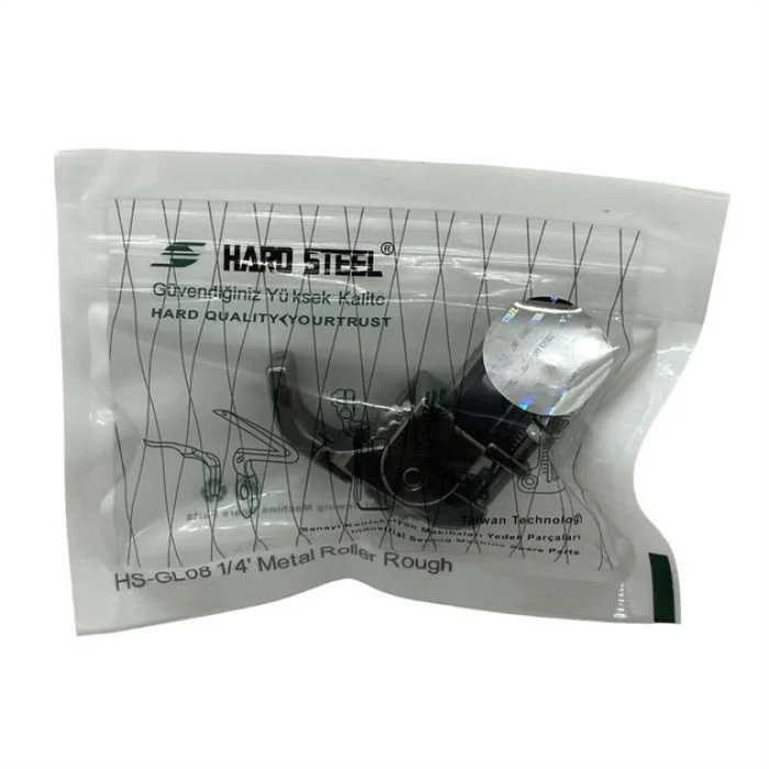Düz Makine Fitil Metal Teker Ayak / HS-GL08 1/4