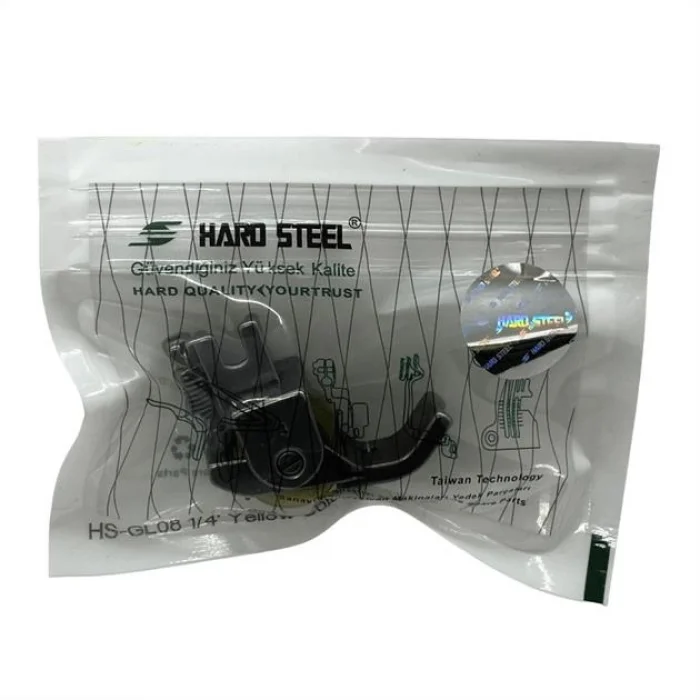 Düz Makine Fitil Sarı Teker Ayak / HS-GL08 1/4
