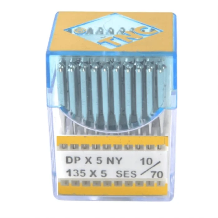 Düz Makine Kalın Dip Yanmaz Dikiş İğnesi / DPX5 SES PVD 10/70 100ADET