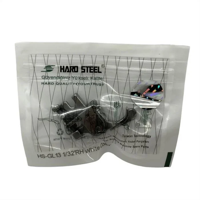 Düz Makine Sağ Çima Beyaz Teker Ayak / HS-GL13 1/32RH