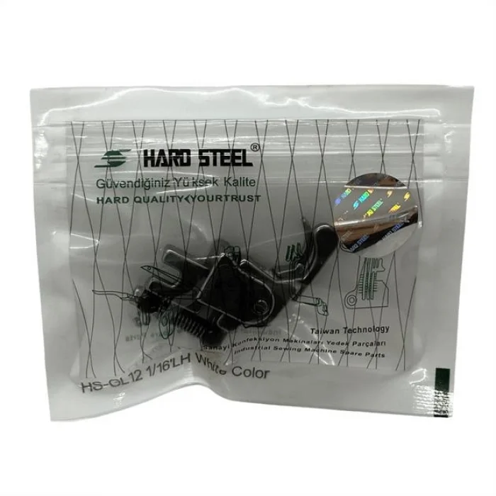 Düz Makine Sol Çima Beyaz Teker Ayak / HS-GL12 1/16LH
