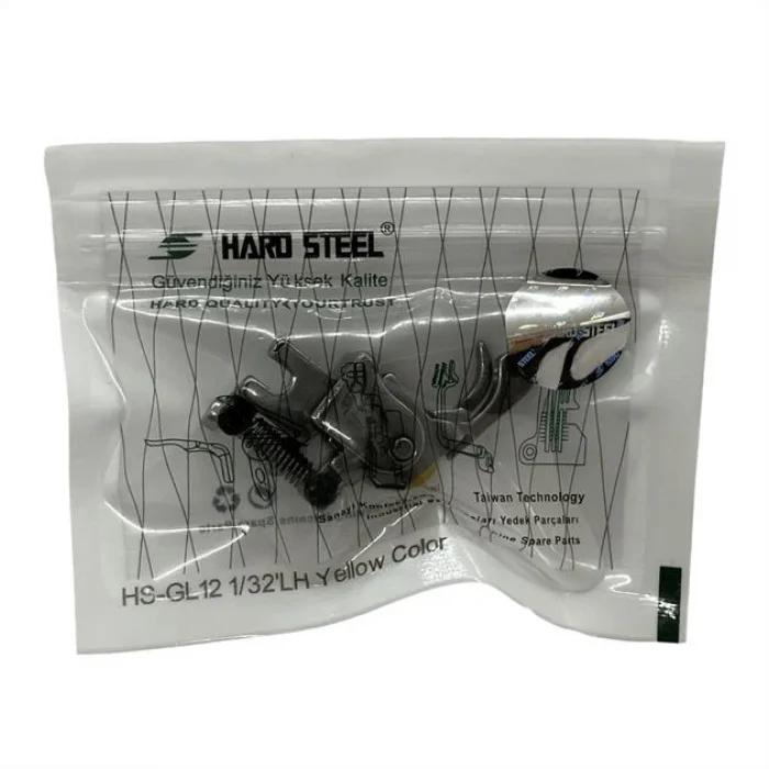 Düz Makine Sol Çima Sarı Teker Ayak / HS-GL12 1/32LH