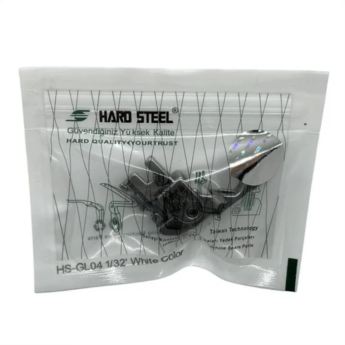 Düz Makine Sp-18 Model Tırnaklı Çima Beyaz Teker Ayak / HS-GL04 1/32