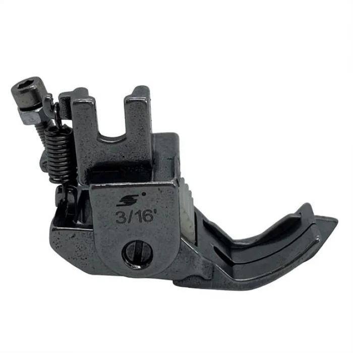 Düz Makine Sp-18 Model Tırnaklı Çima Beyaz Teker Ayak / HS-GL04 3/16