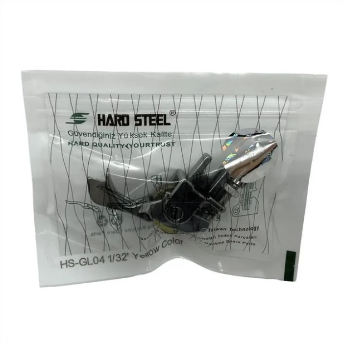 Düz Makine Sp-18 Model Tırnaklı Çima Sarı Teker Ayak / HS-GL04 1/32