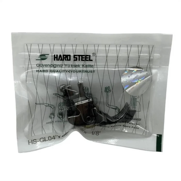 Düz Makine Sp-18 Model Tırnaklı Çima Sarı Teker Ayak / HS-GL04 1/8