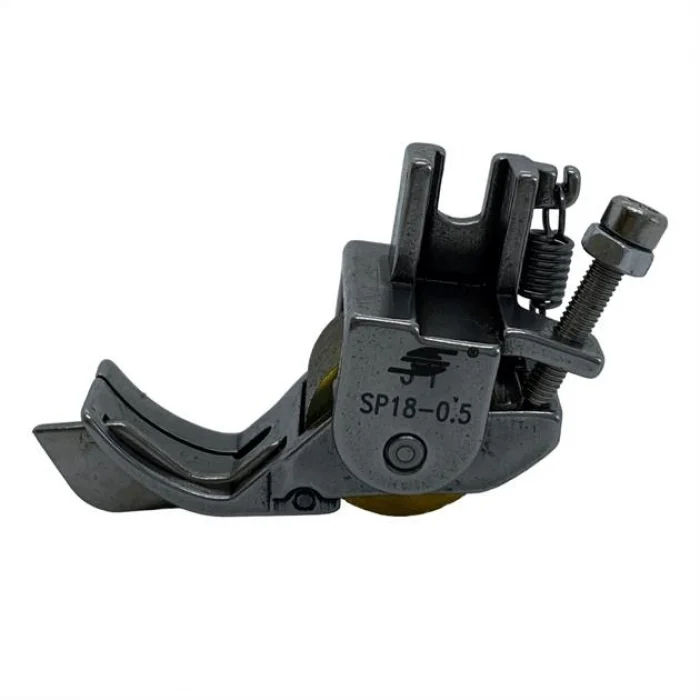 Düz Makine Sp-18 Model Tırnaklı Çima Sarı Teker Ayak / HS-GL04 3/16