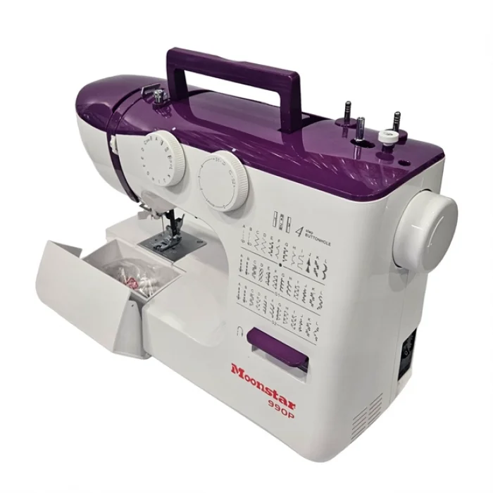 Ev Tipi Düz Dikiş Makinesi 36 Desenli Mor / Model 990P