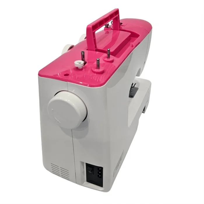 Ev Tipi Düz Dikiş Makinesi 36 Desenli Pembe / Model 990P