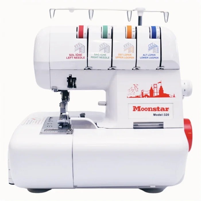 Ev Tipi Overlok Dikiş Makinesi 3-4 İplik / Model 320