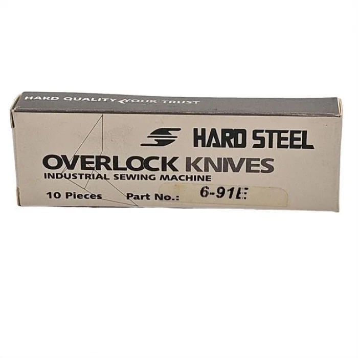 Merrow Topbaşı 5D Alt Bıçak / 6-91E 10ADET