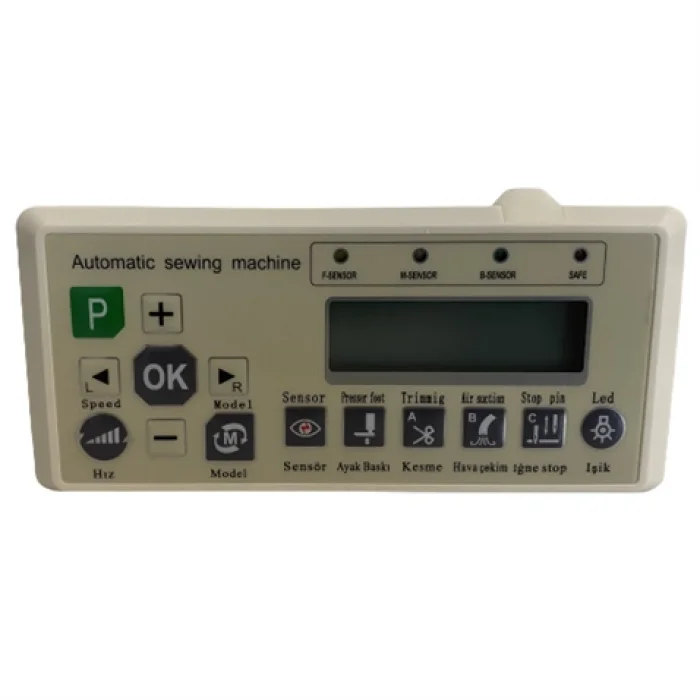 Pegasus Overlok M700 Seri 5 İp Full Otomatik Elektrikli Kafadan Motor / 700 (700-E5)