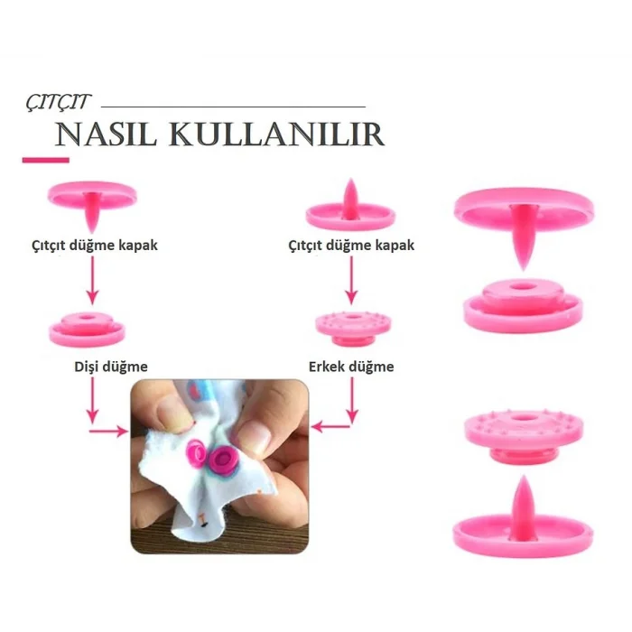 Plastik Çıtçıt Pensesi