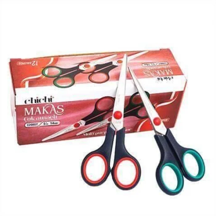 Plastik Saplı Çok Amaçlı Makas 5-1/2 İnç 14Cm / C2005T