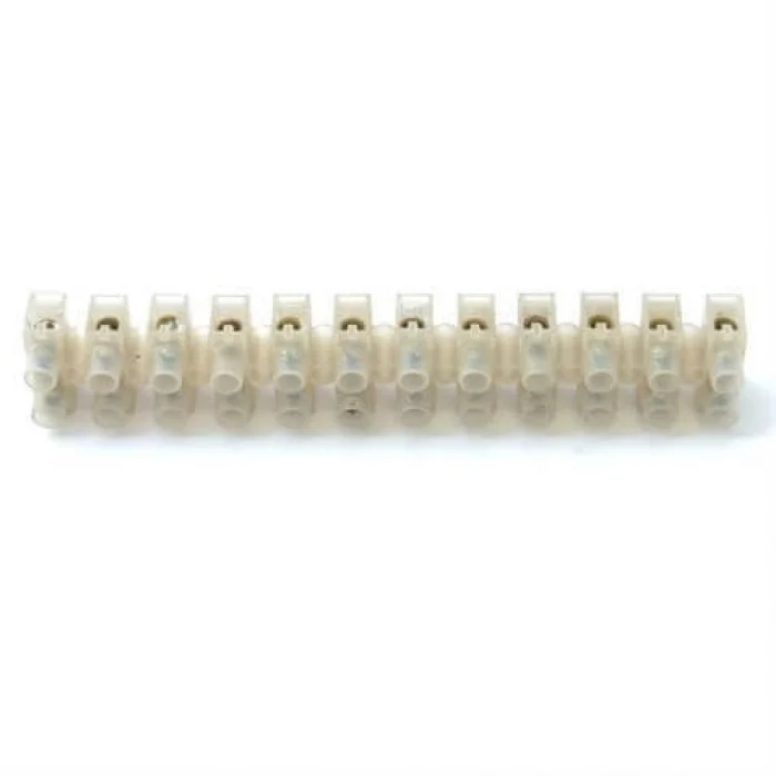 Plastik Şeffaf 12 Sıra Klemens 10A