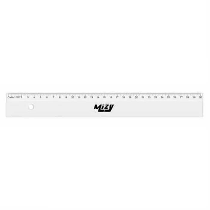 Şeffaf Plastik Cetvel 30Cm