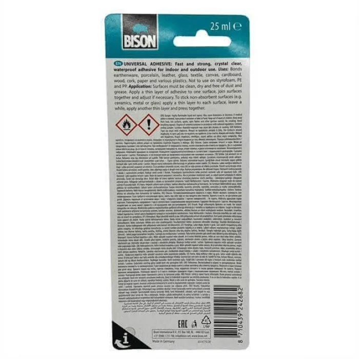 Universal Şeffaf Yapıştırıcı 25Ml