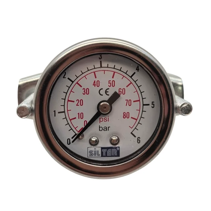 Ütü Manometre Pano Tip 6 Bar 90 Psi / TS MN 636