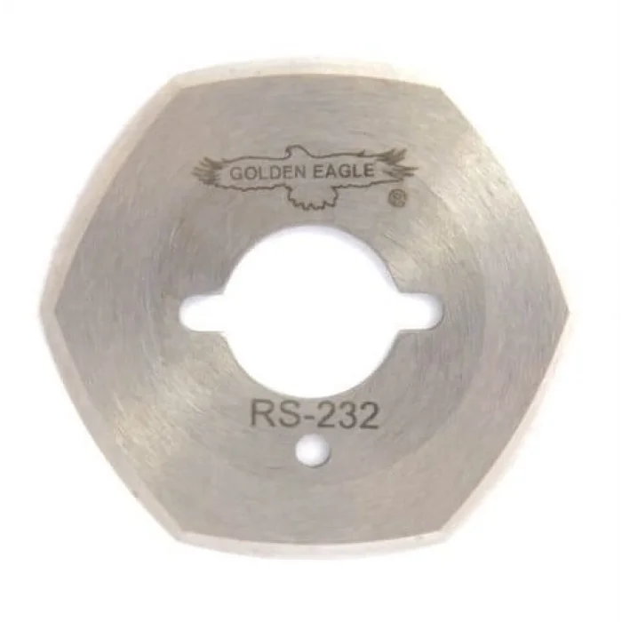 Yuvarlak Kesim Motor 6 Köşe Bıçak / RS-232(6) - RS(50)