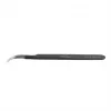 Antistatik Paslanmaz Çelik Eğri Uçlu 120Mm Cımbız / HS-ESD-15