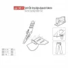 Şerit Ön Cep Ağzı Apara Set 20X10mm / APR 140-C