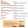 Taba Plastik Riga Cetvel Takım (7 Parça Kutulu)