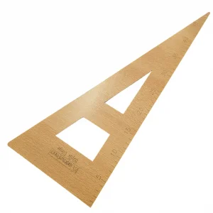 Ahşap Büyük Gönye Riga Cetvel