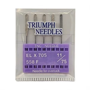 Ev Tipi Overlok Dikiş Makinesi İğnesi / Elx705  11/75 5Adet