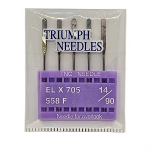 Ev Tipi Overlok Dikiş Makinesi İğnesi / Elx705  14/90 5Adet
