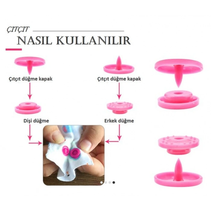 Plastik Çıt Çıt Pensesi