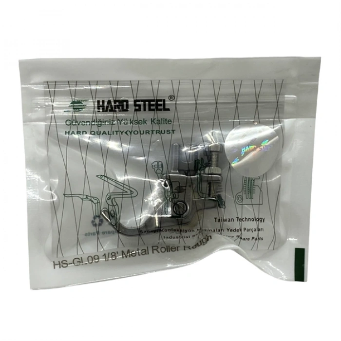 Düz Makine Fitil Tırnaklı Metal Teker Ayak / HS-GL09 1/8