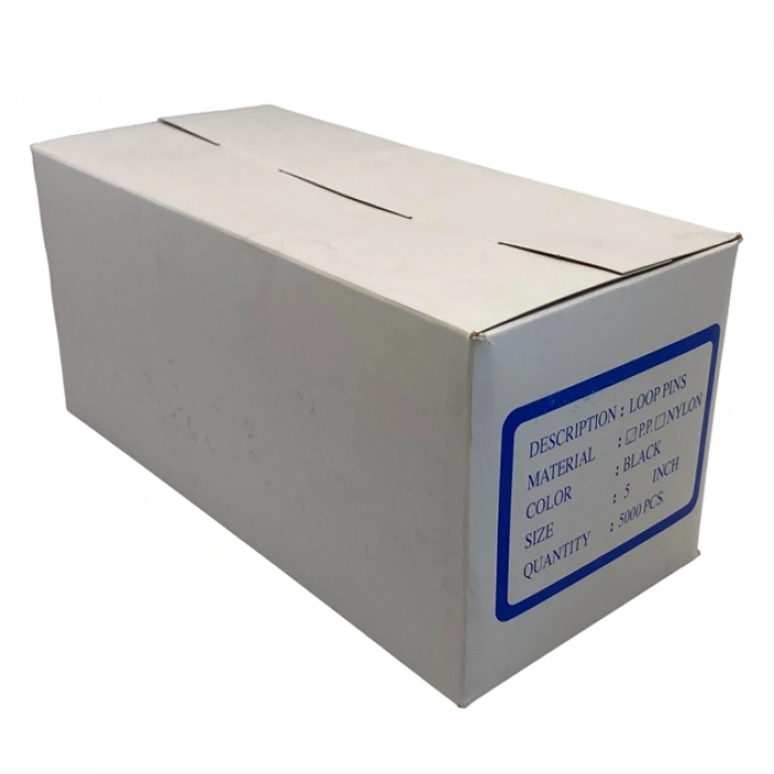 Elle Geçmeli Kılçık 5İnç Siyah (PP) 5.000Adet